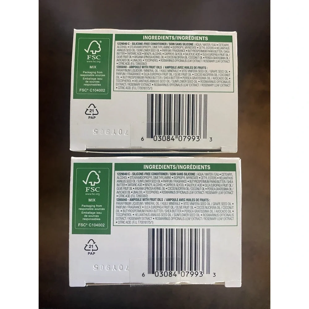 2x GARNIER NUTRISSE Ultra Nourishing Hair MEDIUM EXTRA ASH BLONDE #811 - NEW